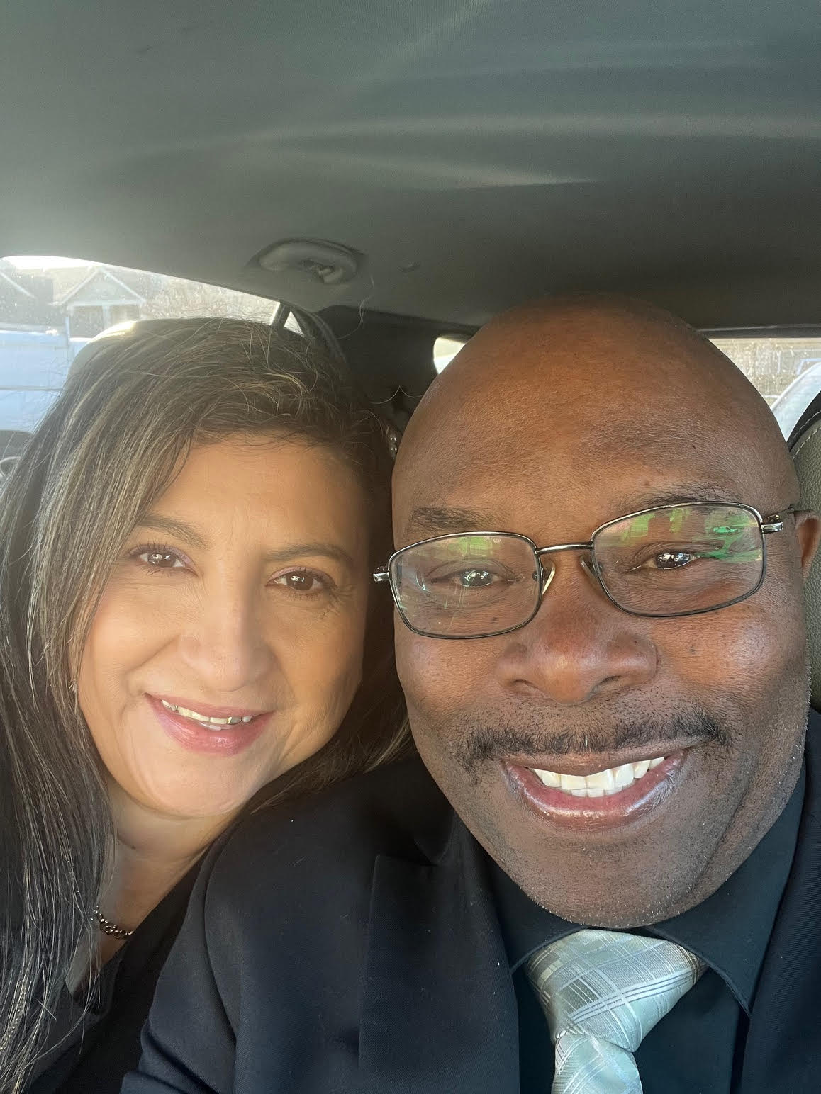 Minister Palmer Moses and wife